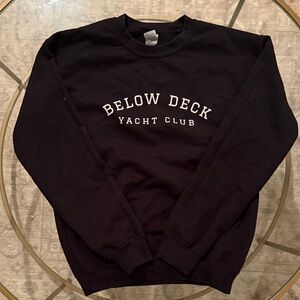 Below Deck Yacht Club Crew Neck Sweater